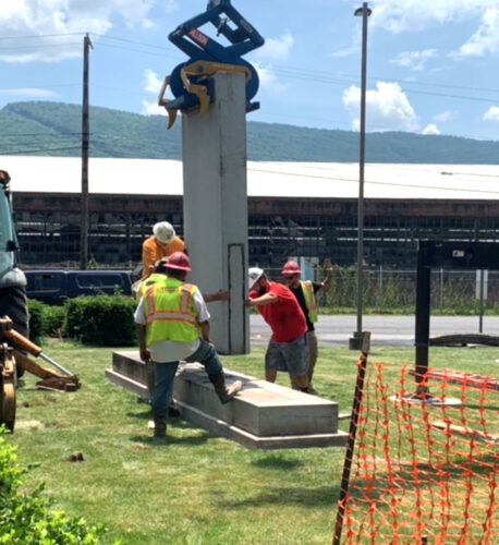Veterans monuments begin relocation | News, Sports, Jobs - Vimarsana News
